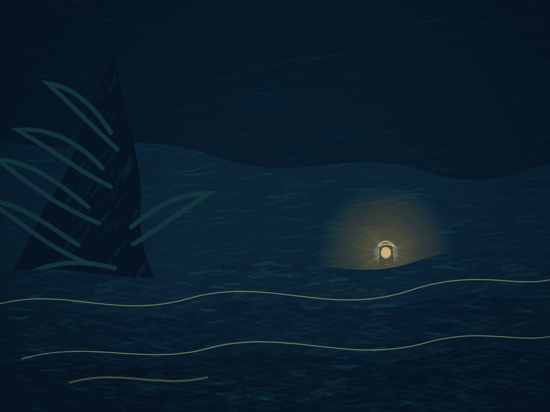 hokusai-nocturne-scene · watch-light, rendered by Unattributed renderer