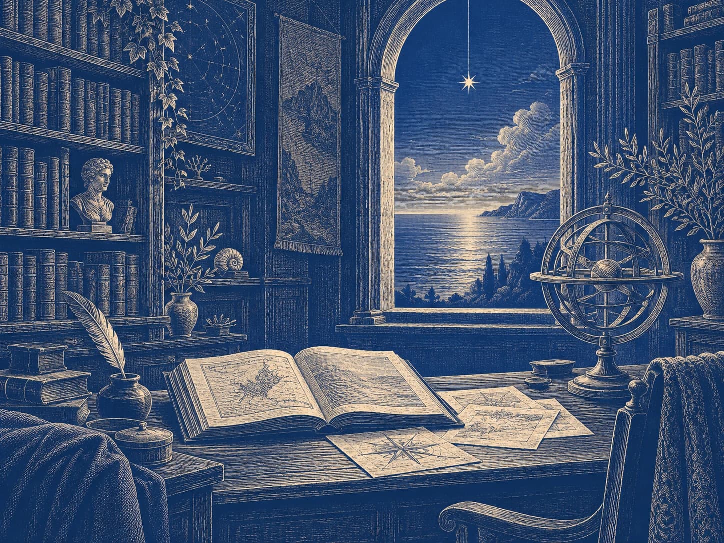 Scholar’s library
