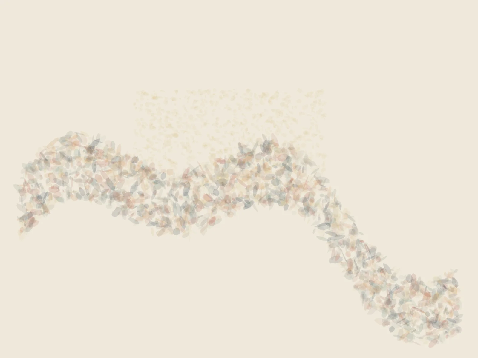 Salt Takes the Shape of Refusal stages porous dry reserve as a competing material path with a retained remainder.