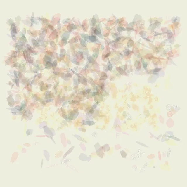 Water Finds No Purchase: cumulative painting state 4 of 4; Water Finds No Purchase uses dryground to arrest a competing process.