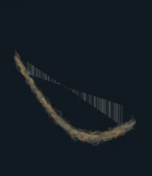 A Thread Learns Architecture: cumulative painting state 4 of 4; load-bearing thread suspends, redirects, or retains an unresolved consequence.