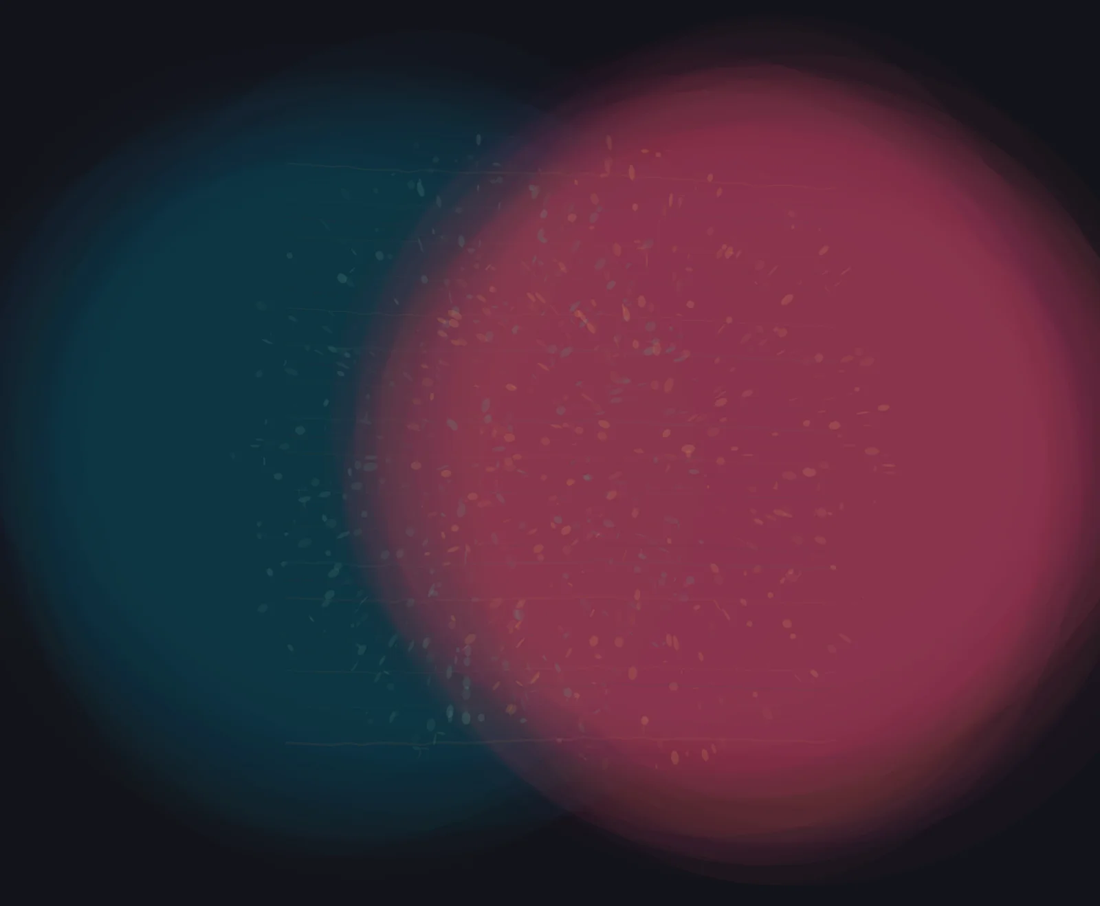 Colors After Contact stages mutual chromatic contamination as reciprocal material consequence.