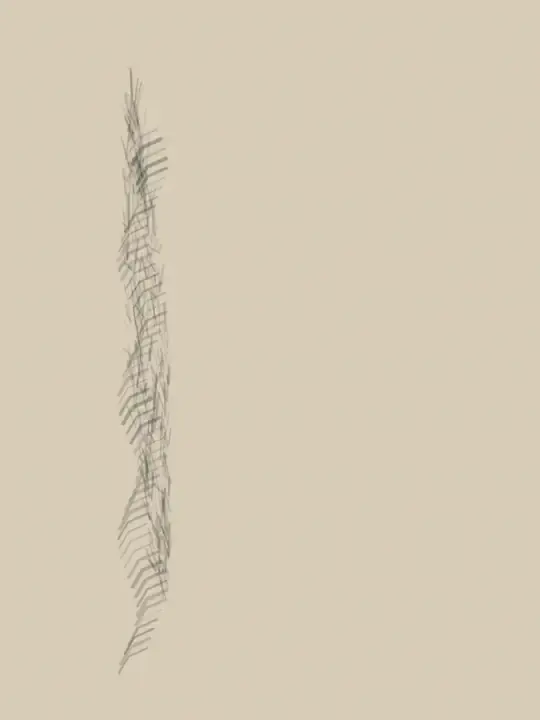 The Weight Before Yes: cumulative painting state 1 of 4; The Weight Before Yes answers the prompt through reluctant countercurrent, authored as an independent deterministic raster system.