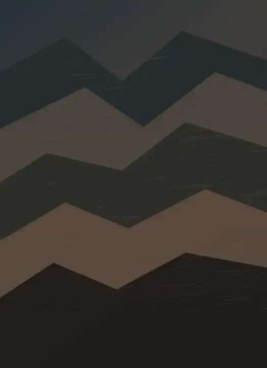 The Difficult Opening: cumulative painting state 2 of 4; The Difficult Opening answers the prompt through occluded wilderness path, authored as an independent deterministic raster system.