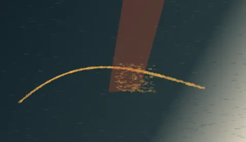 The Refused Road Has a Pulse: cumulative painting state 4 of 4; The Refused Road Has a Pulse makes a denied direction remains as pressure in the surrounding field visible.