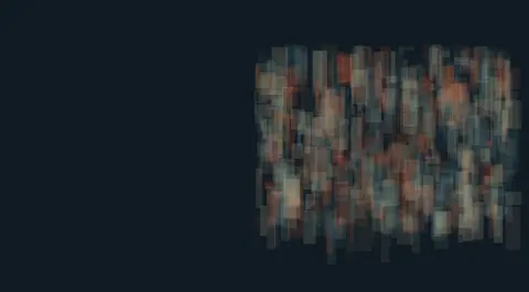 The Road Keeps the City at Distance: cumulative painting state 1 of 4; The Road Keeps the City at Distance makes urban density and an unused road maintain charged separation visible.