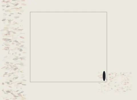 After Sending, the Great Quiet: cumulative painting state 4 of 4; After Sending, the Great Quiet makes commission leaves a field whose silence has weight and direction visible.