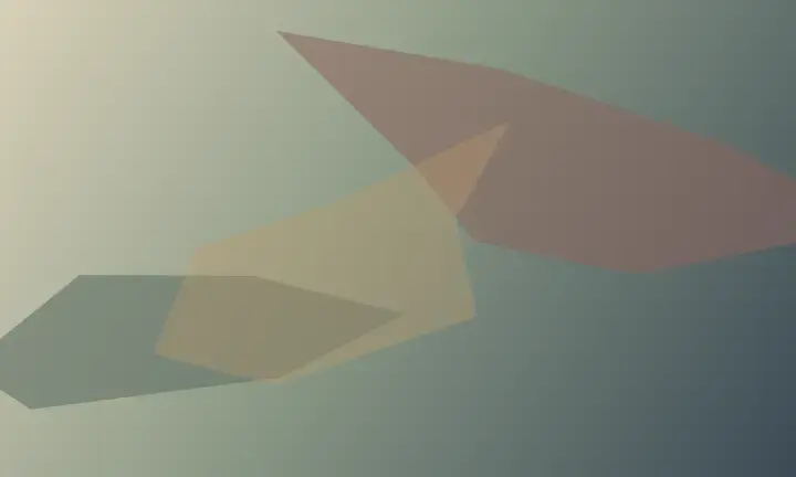 Rule Under Weather: cumulative painting state 1 of 3; A muted green-grey support receives a rust pressure plane and an eroding central sequence of dark and pale fragments.