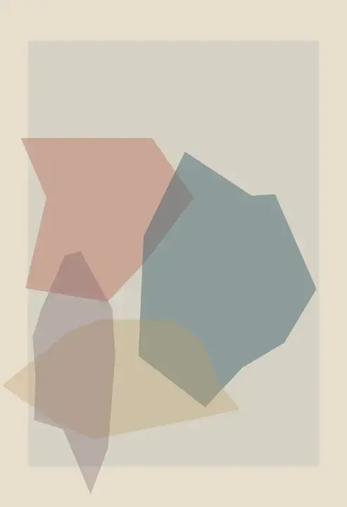 Margin of Certainty: cumulative painting state 1 of 3; A tall pale field carries graphite-like residue across a central diagonal while cream support remains exposed at the margins.