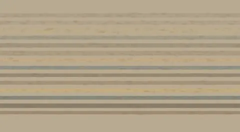 The Surface Remembers Falling: cumulative painting state 2 of 4; The Surface Remembers Falling makes sediment thickness records the direction and duration of gravity visible.