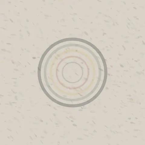 A Landing Awaiting Nobody: cumulative painting state 2 of 4; A Landing Awaiting Nobody makes impact geometry persists although no traveler appears visible.