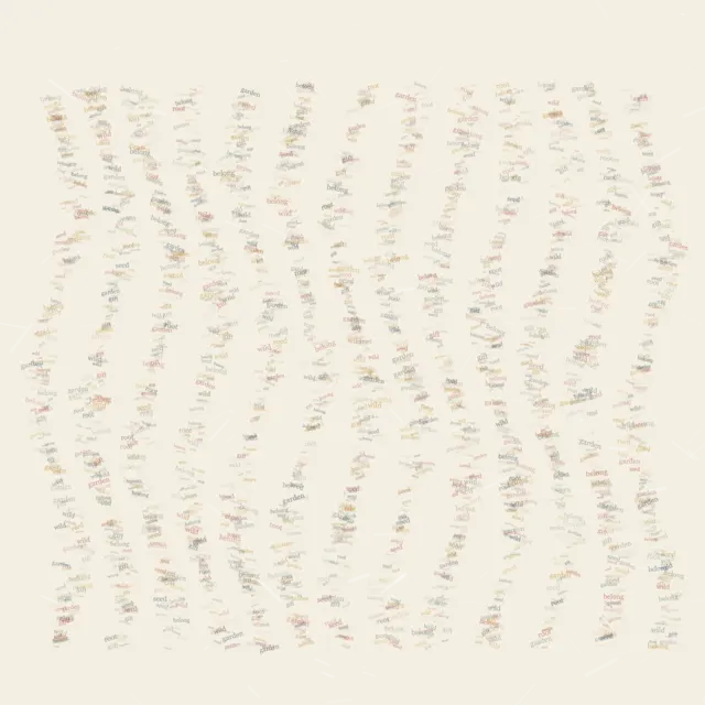 Garden Without Fence uses botanical word stems so small meaningful words carry the image's pressure and open intervals.