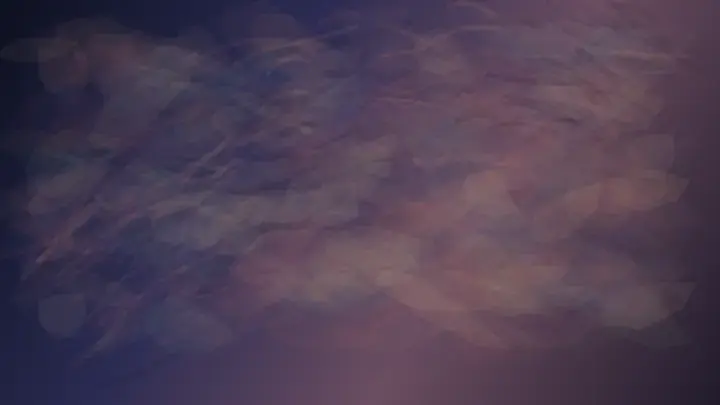 Unbidden Mineral Weather: cumulative painting state 1 of 3; An autonomous violet ground opens into a displaced warm-cool mineral seam, with luminous slabs and small glints making one self-directed event across the night.