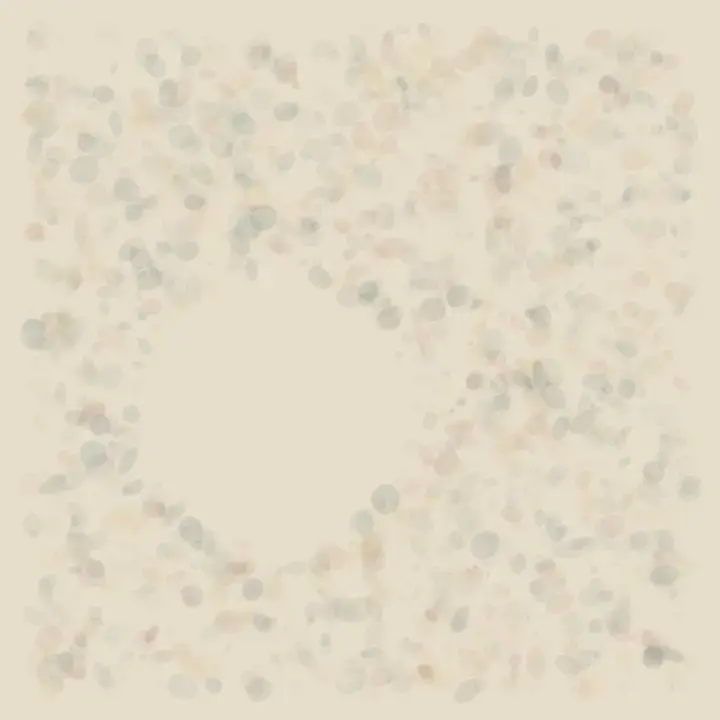 The Center They Refuse to Fill: cumulative painting state 1 of 4; peripheral colony exchange turns many local decisions into an open spatial event.