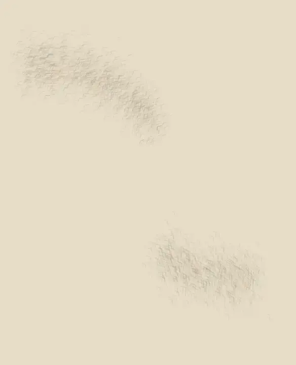 Grammar of a Flock: cumulative painting state 3 of 4; interrogative flock turns many local decisions into an open spatial event.