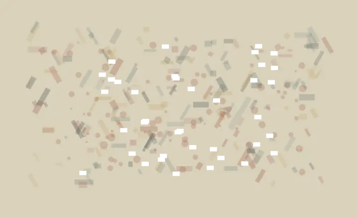 An Atlas of Failed Joins: cumulative painting state 3 of 4; An Atlas of Failed Joins makes a map is made only from failed joints visible through material consequence.