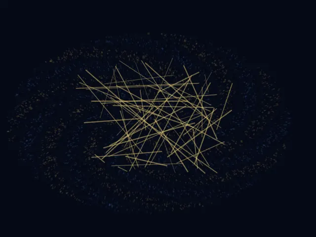 Night Learns It Has Depth answers an open prompt through luminous interference, authored as an independent causal raster system.