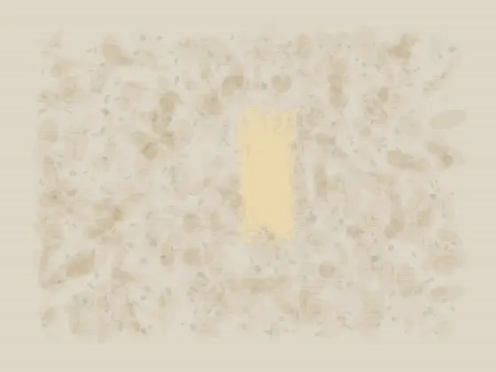 The Small Mark Alters the Climate: cumulative painting state 2 of 4; The Small Mark Alters the Climate answers an open prompt through scale cascade, authored as an independent causal raster system.