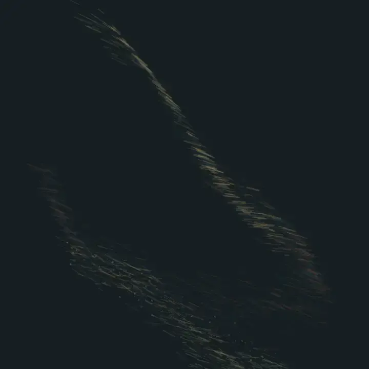 What the Ground Wanted: cumulative painting state 4 of 4; free-sediment changes the support through deposition, pressure, absorption, or abrasion.