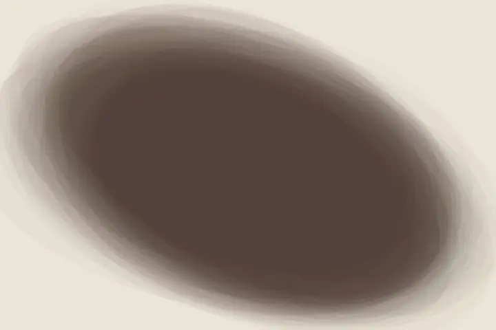 Every Departure Leaves Warmth: cumulative painting state 1 of 4; Every Departure Leaves Warmth translates departure-memory strata into a local relational field.