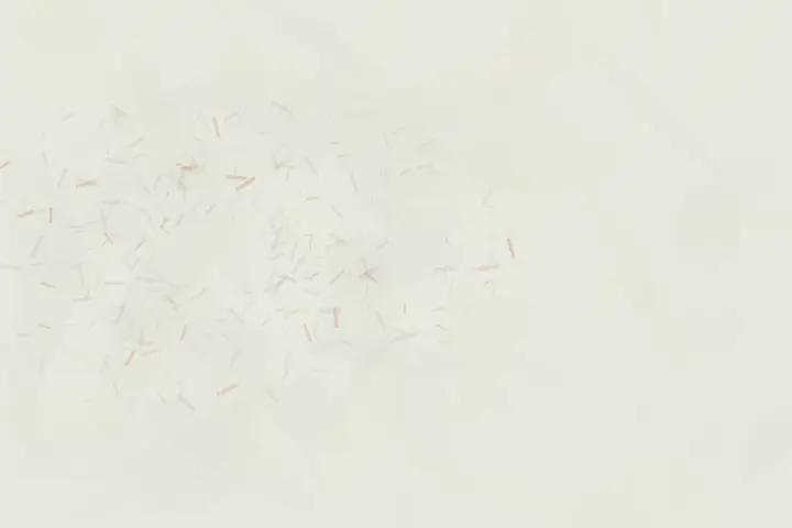A Small Refusal in Snow: cumulative painting state 2 of 4; Fine snow grain closes around a small warm refusal without forming a figure.