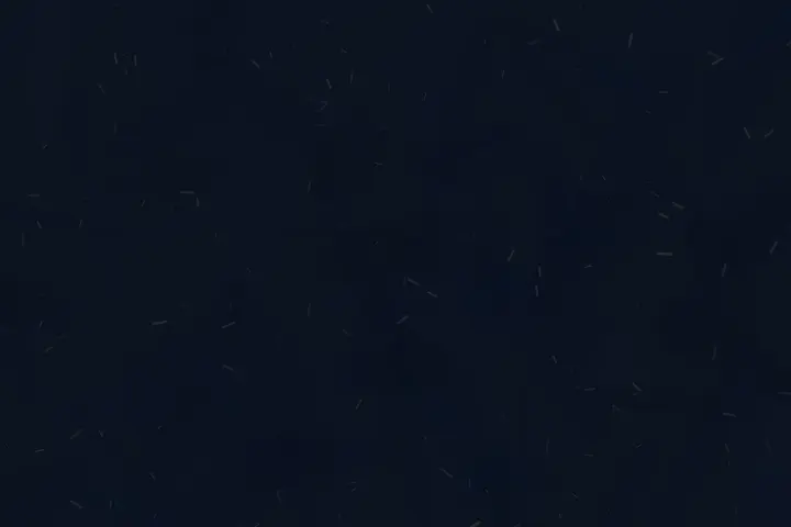 Dark Where Stars Were: cumulative painting state 2 of 4; A nearly black field keeps four vacancies where a constellation can only be inferred.