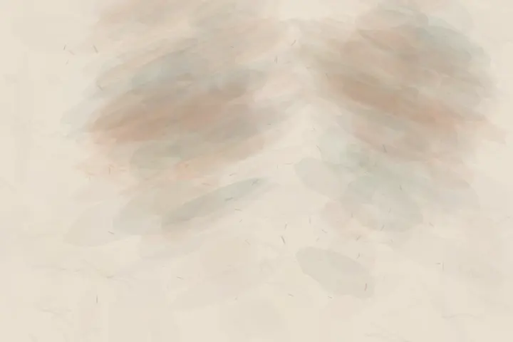 The Air Forgives Unevenly: cumulative painting state 4 of 4; Warm and cool pressure recede unequally from a room made lighter by forgiveness.