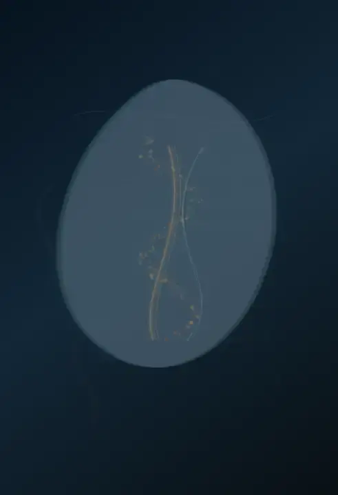 Weather Vessel: cumulative painting state 3 of 4; Weather Vessel makes the prompt “Draw what you would like to draw. You have full control. Go where your heart desires.” visible through a distinct causal wake, retained material consequence, and asymmetric field hierarchy.