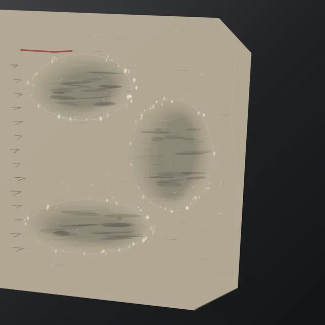 Brine Index answers the prompt through evaporated saline page, preserving aftermath as a physical event.